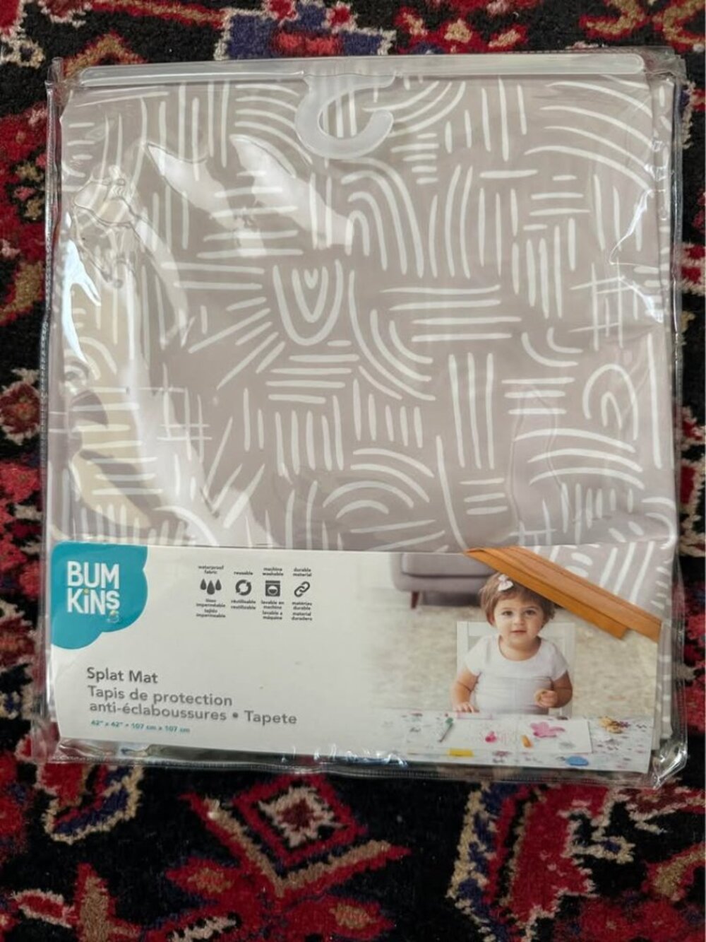 Bumpkin splash mat - NWT